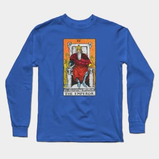 The Emperor tarot card Long Sleeve T-Shirt